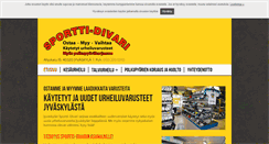Desktop Screenshot of jyvaskylansportti-divari.fi